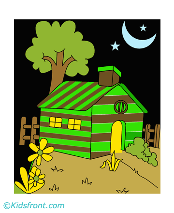 Great House Coloring Pages